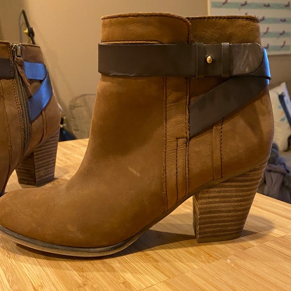Franco Sarto Shoes - Brown booties!  Size 7.5.